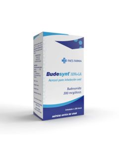 Budesynt HFA-LA - 200mcg/dosis - Budesonida - 200 Dosis Aerosol para Inhalación Oral