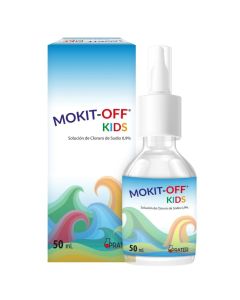 Mokit-Off Kids - 0,9% Cloruro de Sodio - 50ml Solución Nasal