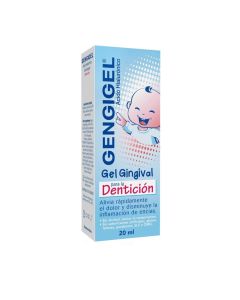 Gengigel Dentición - 0,2% Hialuronato de Sodio - 20ml Gel Gingival para la Dentición