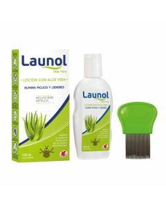 Launol - 100ml Loción con Alo Vera Antipediculosis