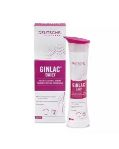 Ginlac Daily - 200ml Jabón de Higiene Íntima Femenina