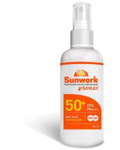 Sunwork Spray - 120ml Protector Solar en Spray FPS50+