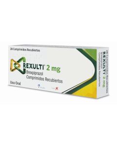 Rexulti - 2mg Brexpiprazol - 28 Comprimidos Recubiertos