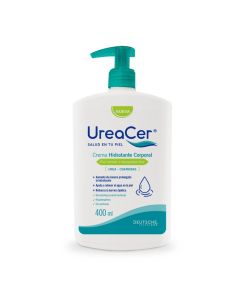 UreaCer - 400ml Crema Hidratante Corporal Piel Normal o Resequedad Leve