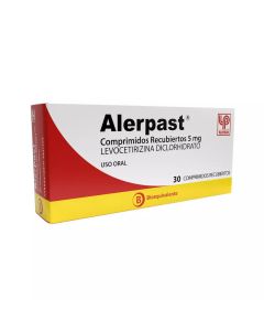 Alerpast - 5mg Levocetirizina - 30 Comprimidos Recubiertos