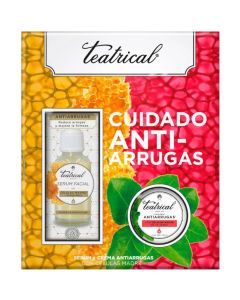 Teatrical - Estuche Cuidado Antiarrugas Serum 30ml + Crema 100grs