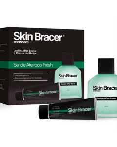 Skin Bracer Fresh - Estuche Crema de Afeitar 100grs + Loción After Shave 60ml