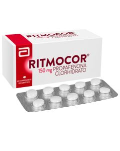 Ritmocor - 150mg Propafenona - 40 Comprimidos Recubiertos