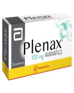 Plenax - 100mg Avanafilo - 2 Comprimidos