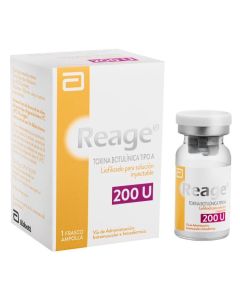 Reage - 200U Toxina Botulínica - 1 Frasco Ampolla Liofilizado para Solución Inyectable