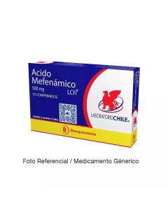 Ácido Mefenámico 500mg - 10 Comprimidos