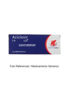 Aciclovir 5% - 5gr Crema Dérmica