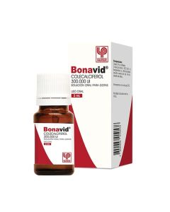 Bonavid - 300.000UI/ml Vitamina D3 - 2ml Solución Oral para Gotas