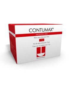 Contumax - 17g Macrogol 3350 - 15 Sobres Polvo para Suspensión Oral