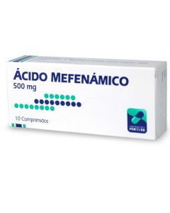 Ácido Mefenámico 500mg - 10 Comprimidos
