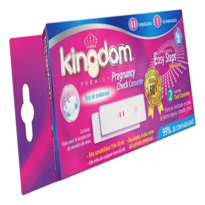 Test De Embarazo Kingdom Pack X 3 Un